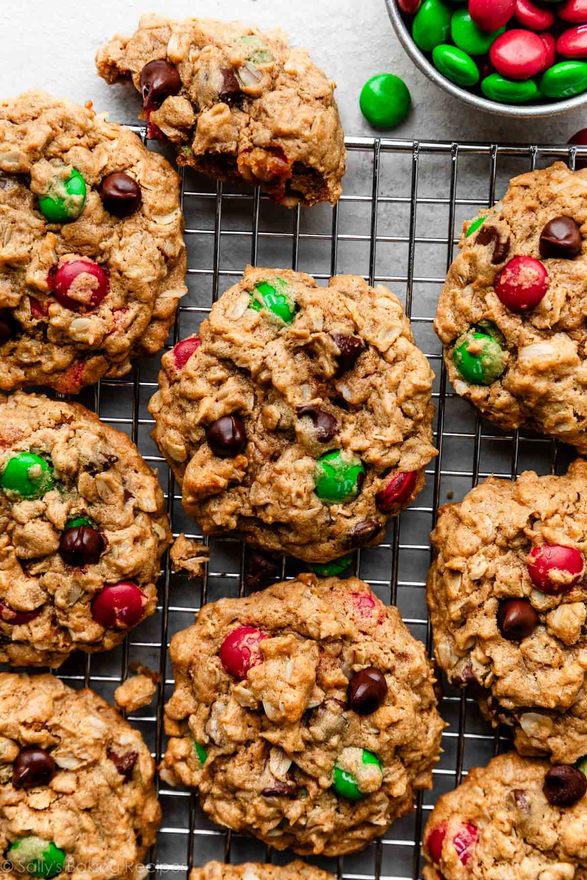 Flourless Monster Cookies: Unbelievably Chewy & Gluten-Free